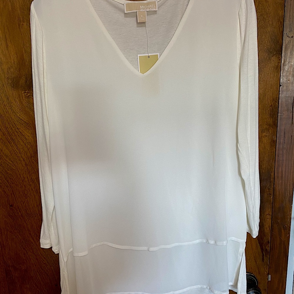 Michael Kors white shirt